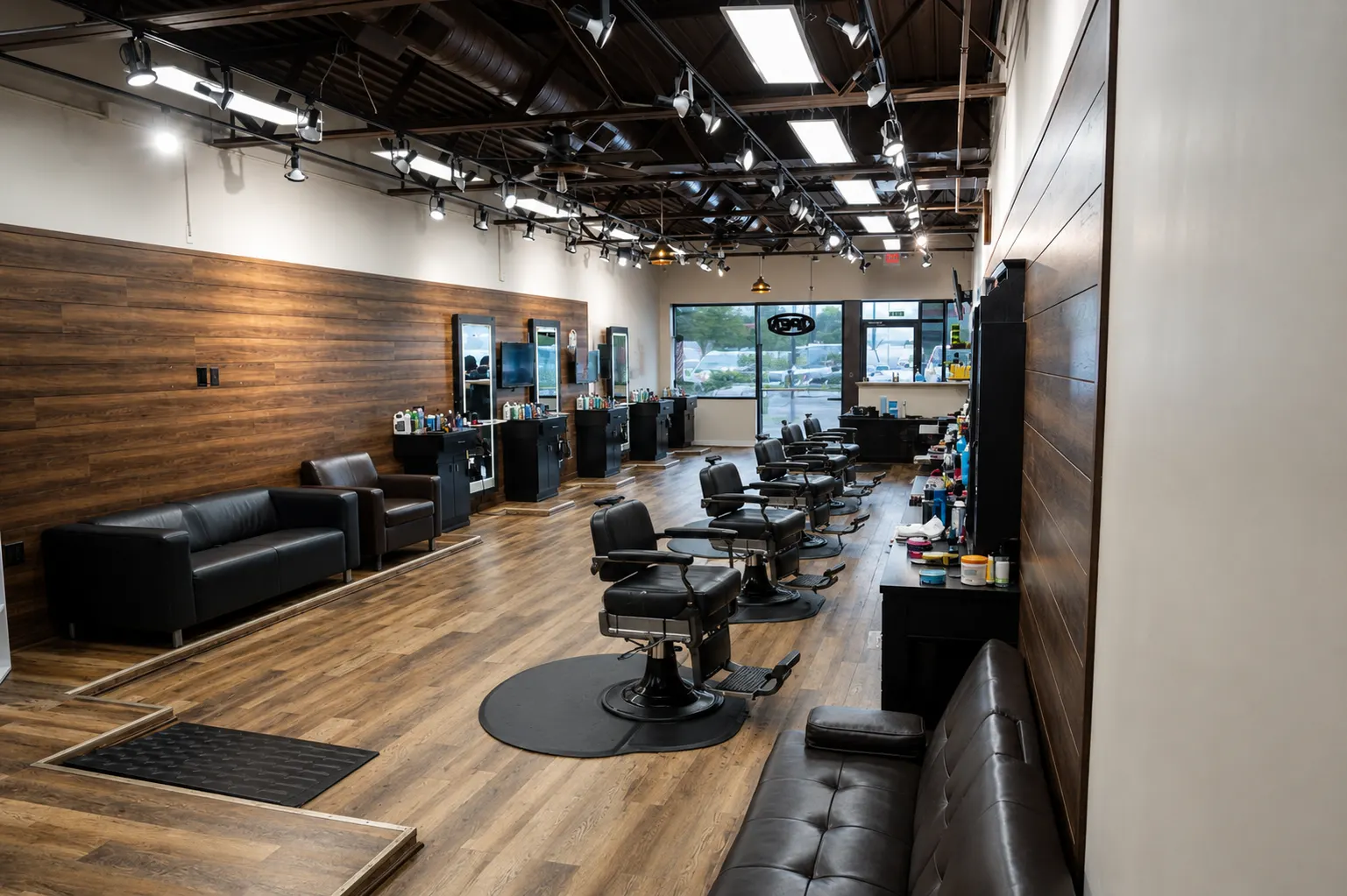 Salon Track Lighting by HS Electrical Services